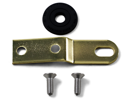 Saddlemen Gold 1/4"-28 Universal Rear Motorcycle Seat Bracket for Harley
