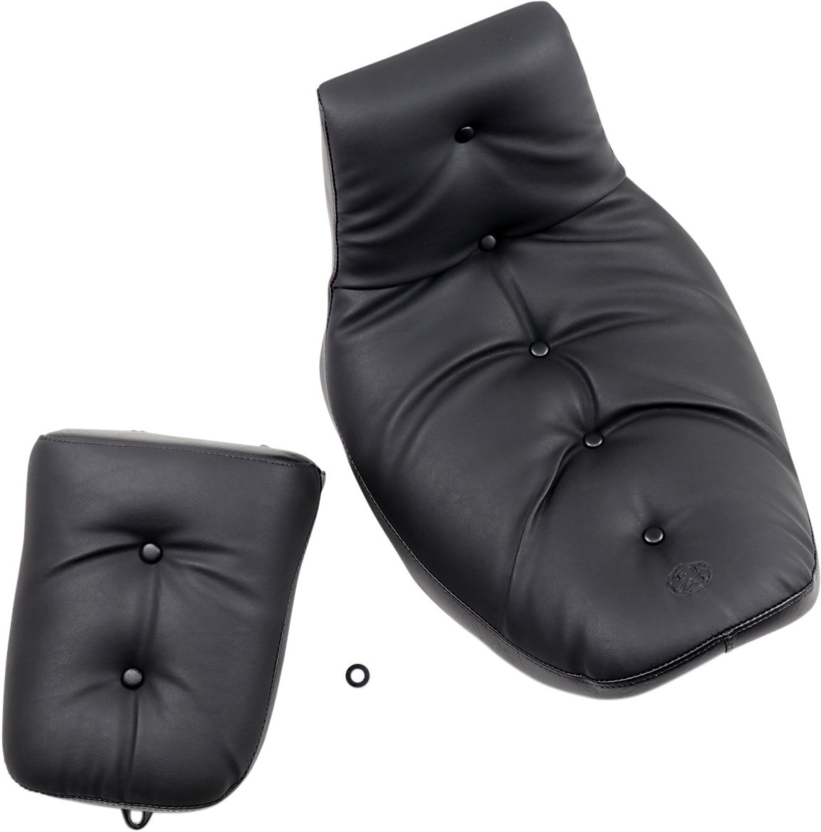 Mustang Regal Duke Pillow 2- Up Motorcycle Seat fits 1982-2000 Harley FXR FXL