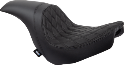 Drag Specialties Predator Diamond Seat for 2018-2025 Harley Softail Low Rider