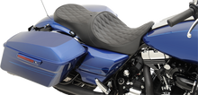 Drag Specialties Low Forward Position Diamond Seat fits 2008-2025 Harley Touring
