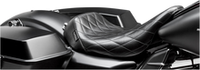 Le Pera Bare Bones Diamond Solo Seat fits 2008-2025 Harley Touring LK-005DM