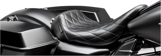 Le Pera Bare Bones Diamond Solo Seat fits 2008-2024 Harley Touring LK-005DM