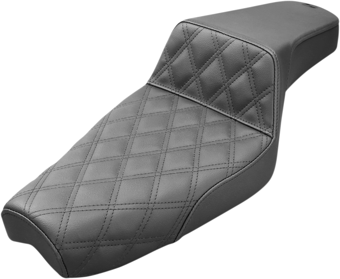 Saddlemen Step-Up Front Lattice Stitch Seat 2004-2020 Harley Sportster Models