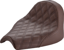 Saddlemen Renegade Knuckle Brown Solo Seat for 2022-2023 Indian Chief Dark Horse