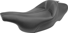 Saddlemen Dominator Gray Stitch Solo Seat for 1997-2007 Harley Touring FLHT FLTR