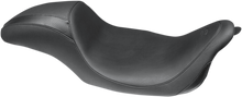 Mustang Hightail Smooth Fastback Solo Seat fits 2008-2025 Harley Touring 75644