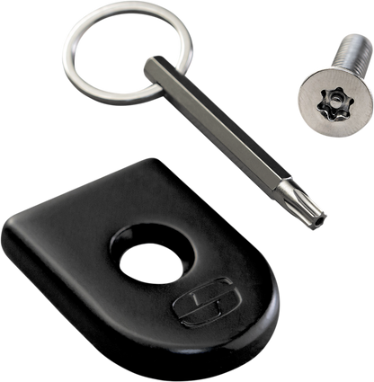 Saddlemen Black ATAB Motorcycle Security Seat Screw for Indian