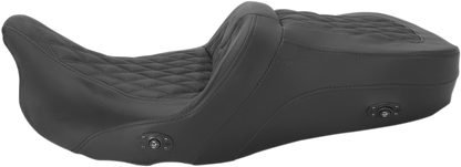 Saddlemen Heated Road Sofa Seat fits 2008-2024 Harley Touring FLHX FLTR FLHXXX