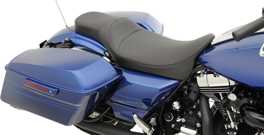 Drag Specialties Predator Extended Reach Seat fits 2008-2024 Harley Touring FLHX