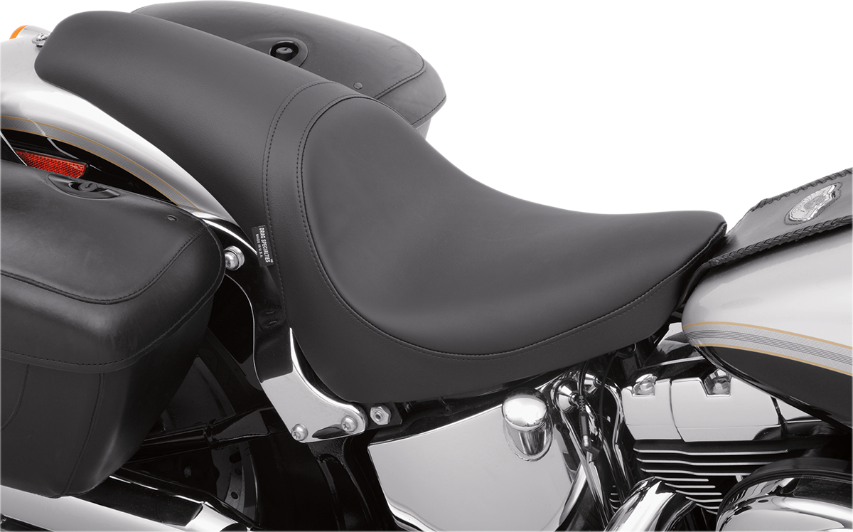 Drag Specialties Predator Low Profile Seat for 2000-17 Harley Softail FLST FXST
