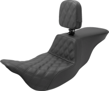 Saddlemen Tour Step Up Lattice Gel Seat & Backrest fits 2008-2025 Harley Touring