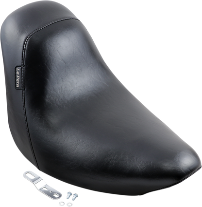 Le Pera Bare Bones Smooth Solo Gel Seat fits 2006-2017 Harley Softail Fat Boy