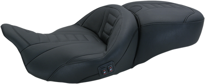 Mustang Adventure Deluxe Heated Seat for 2008-2024 Harley Davidson Touring 79007