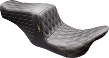 Le Pera Tailwhip Up Front Chestnut Diamond Seat fits 2008-2025 Harley Touring