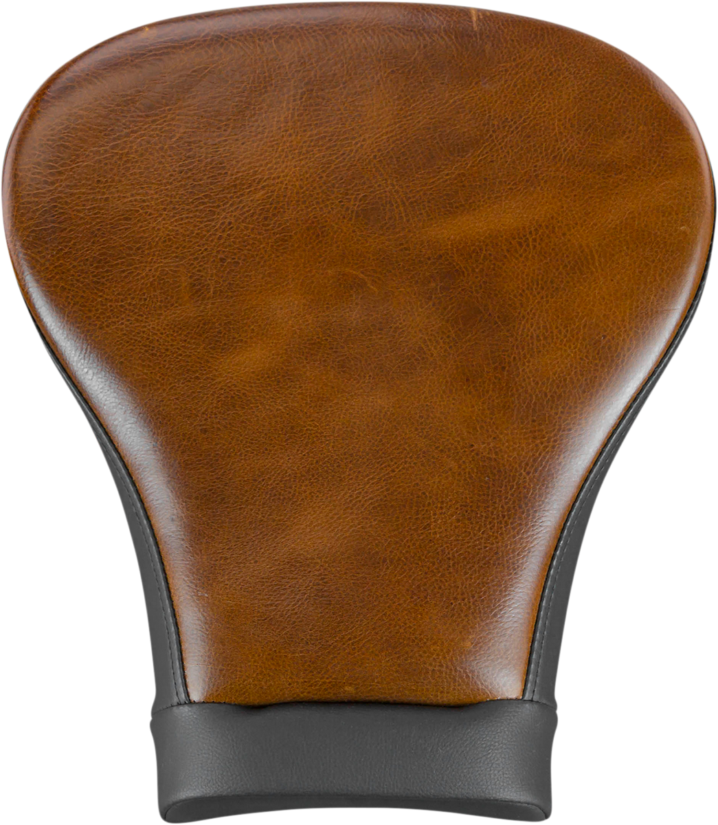 Saddlemen Brown Leather Lariat Rear Pillion Seat for 2008-2024 Touring Models