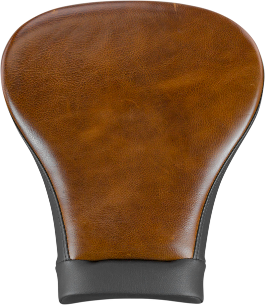 Saddlemen Brown Leather Lariat Rear Pillion Seat for 2008-2024 Touring Models