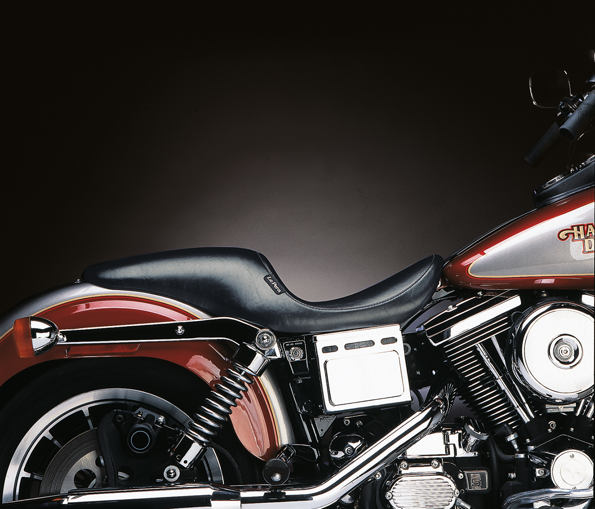 Le Pera Silhouette Up-Front Seat fits 1996-2003 Harley Dyna Super Glide LNU-861