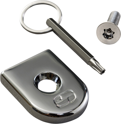 Saddlemen Chrome ATAB Motorcycle Security Seat Screw for Indian