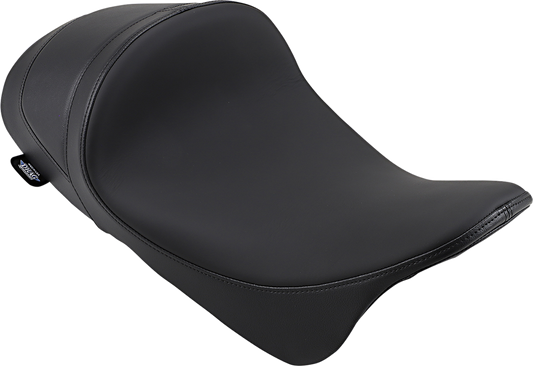 Drag Specialties Smooth Leather Solo Seat fits 2008-2024 Harley Touring Models