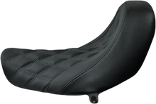 Danny Gray Diamond Stitched Weekday Solo Seat 2008-2011 Harley Softail Rocker