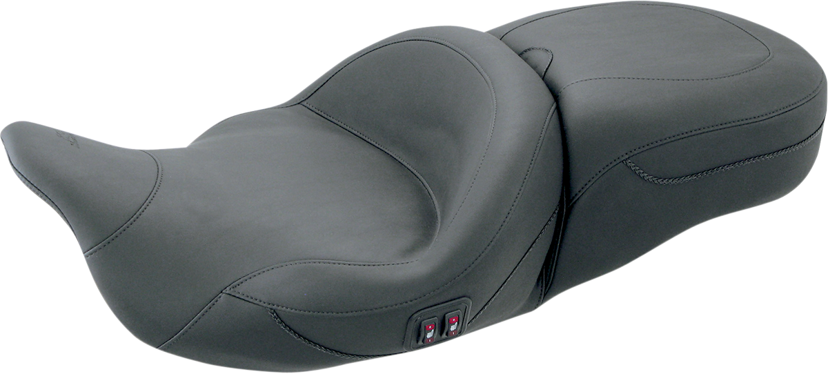 Mustang Heated Tour Stitched Seat fits 2008-2024 Harley Davidson Touring 79646