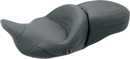 Mustang Heated Tour Stitched Seat fits 2008-2024 Harley Davidson Touring 79646