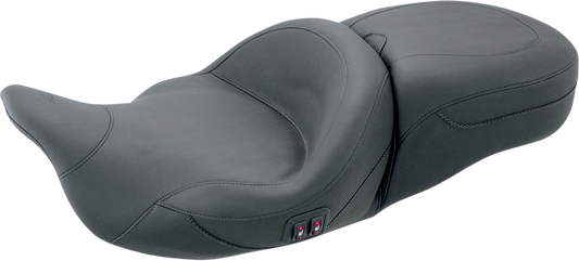 Mustang Heated Tour Stitched Seat fits 2008-2024 Harley Davidson Touring 79646