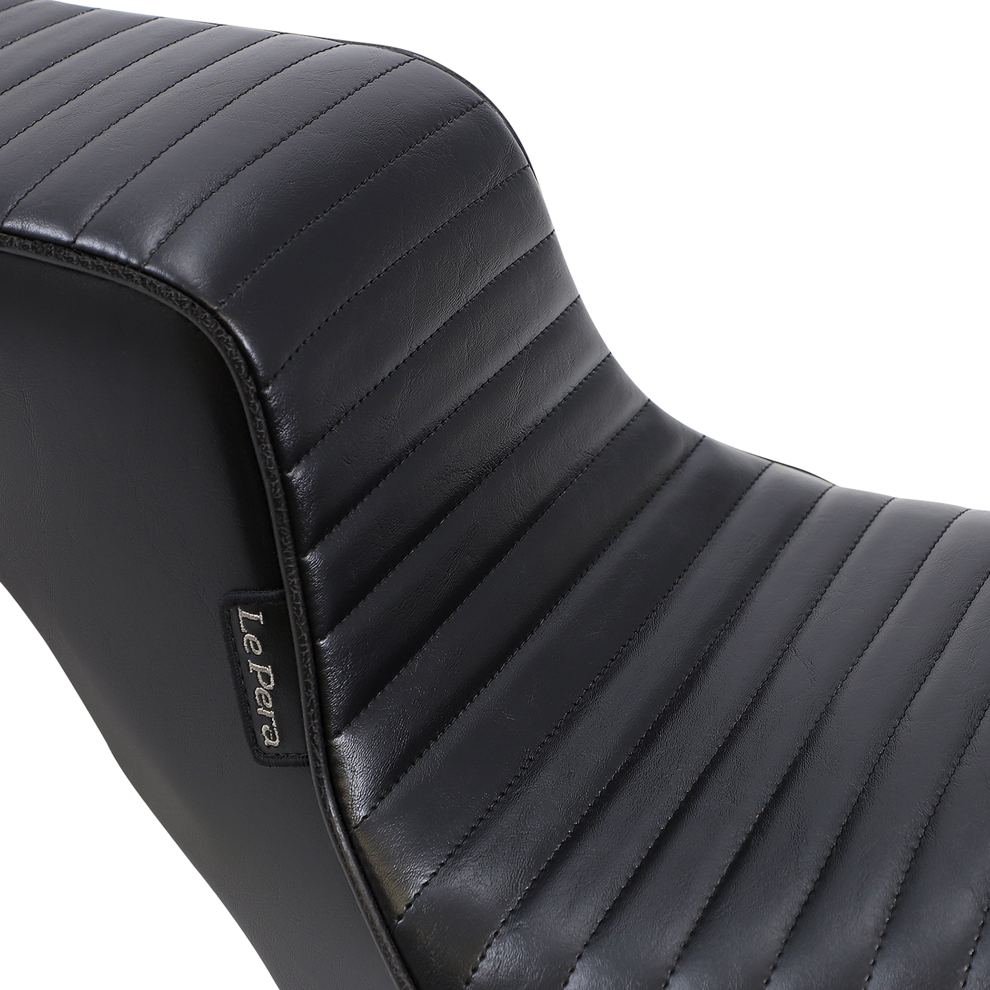 Le Pera Cherokee Pleated 2-Up Seat for 2018-2023 Harley Softail Street Bob FXBB