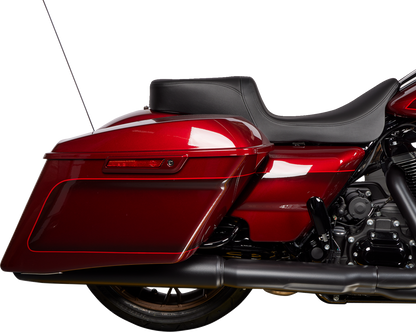 Drag Specialties Predator Solar Leather Seat fits 2008-2024 Harley Touring FLHX