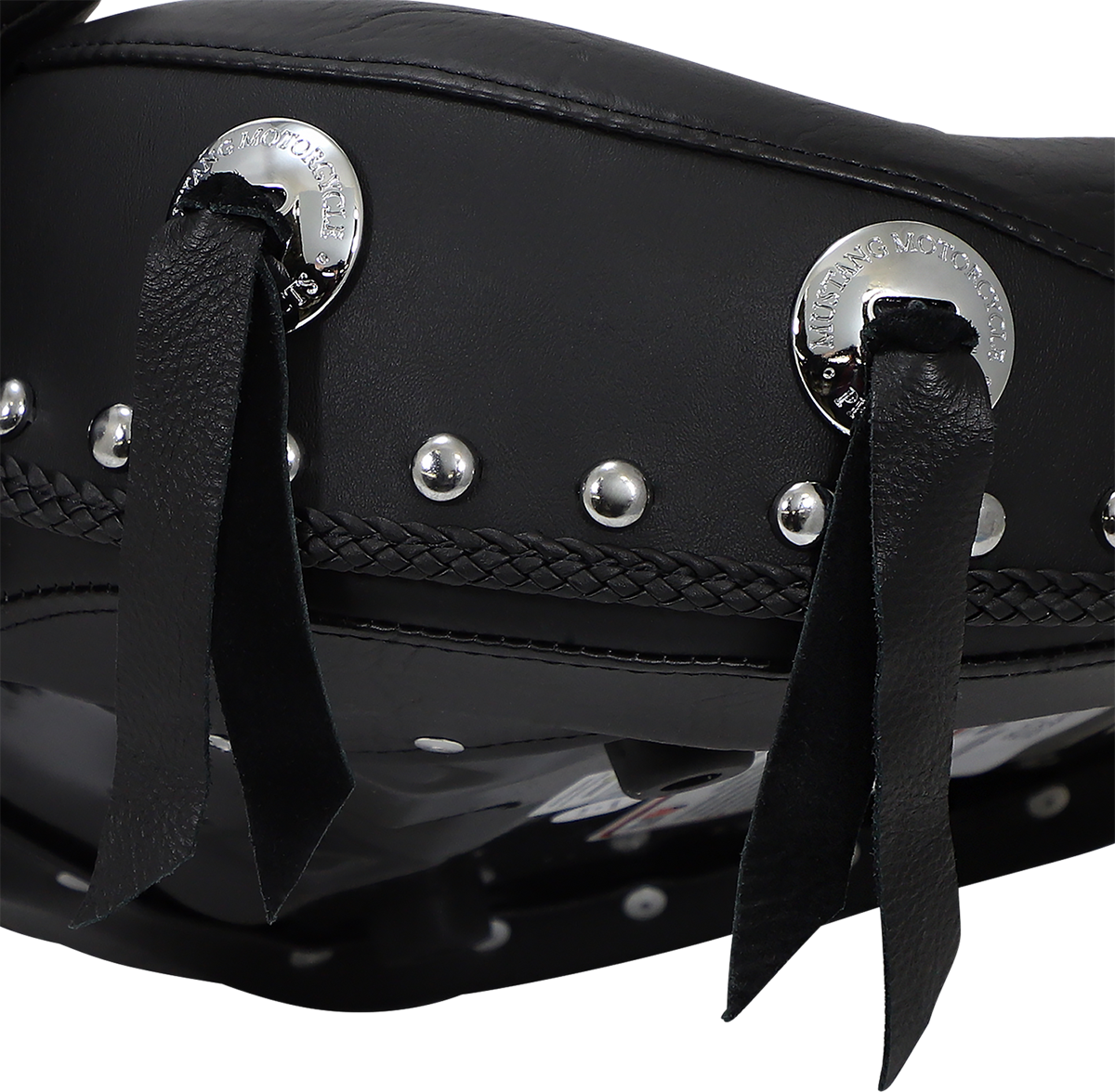 Mustang Studded Motorcycle Seat 2004-2005 Harley Dyna FXDL FXDI FXDWG FXDX