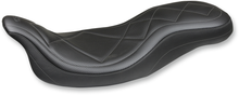 Mustang Super Tripper Carbon Fiber Seat fits 2008-2025 Harley Touring 75202