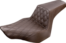 Saddlemen Brown Step-Up Gel Seat 2013-2017 Harley Softail Davidson Breakout FXSB