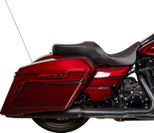 Drag Specialties Freedom Red Diamond Seat fits 2009-2025 Harley Touring  FLHX