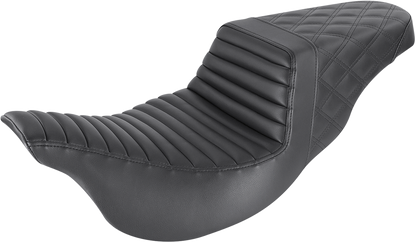 Saddlemen Step Up Tuck-n-Roll Gel Seat for 2008-2024 Harley Touring FLTRU FLTRX