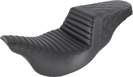 Saddlemen Step Up Tuck-n-Roll Gel Seat for 2008-2024 Harley Touring FLTRU FLTRX