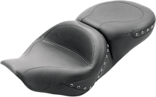 Mustang Wide Studded Touring Seat 1997-2007 Harley Road King Street Glide 75577