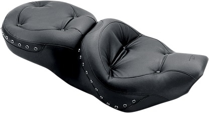 Mustang Wide Regal Studded Ultra Touring Seat for 1997-2007 Harley Touring FLH