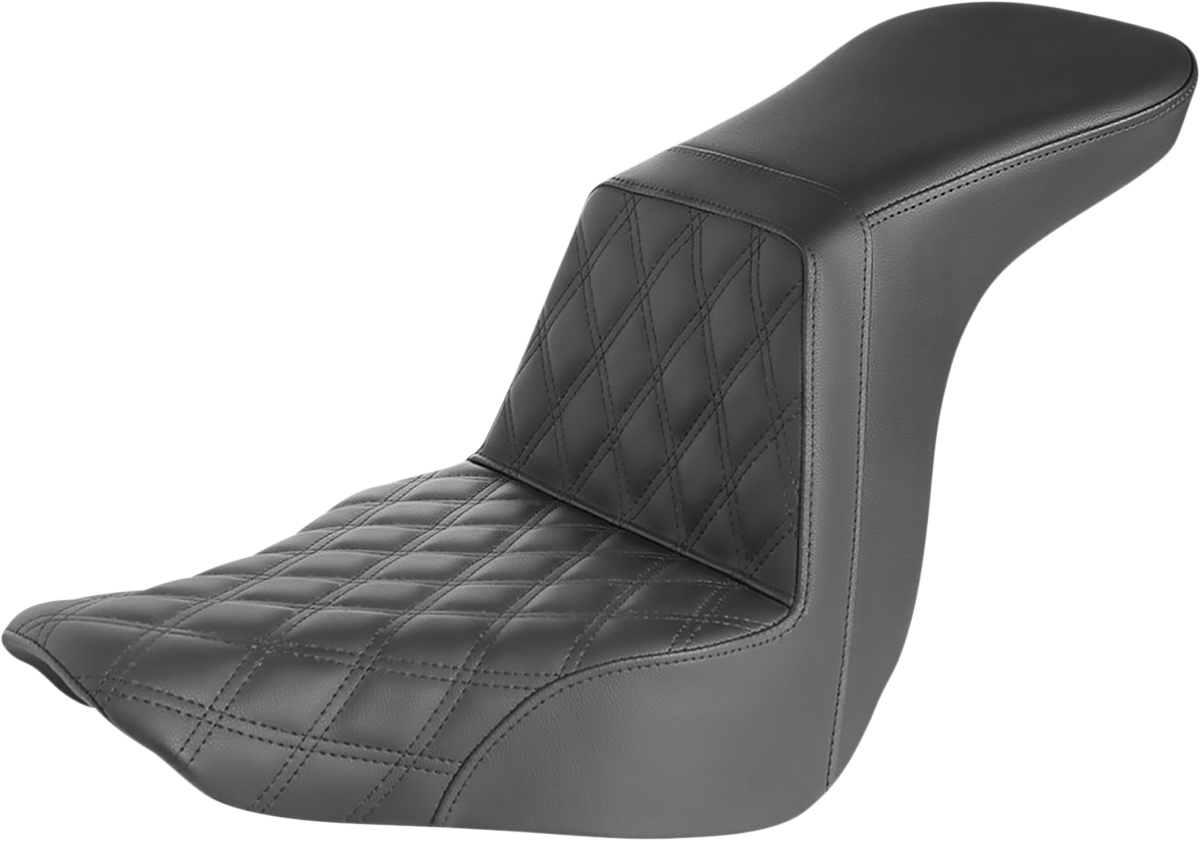 Saddlemen Step-Up Front Lattice Stitch Seat for 2018-2023 Harley Softail FXLR