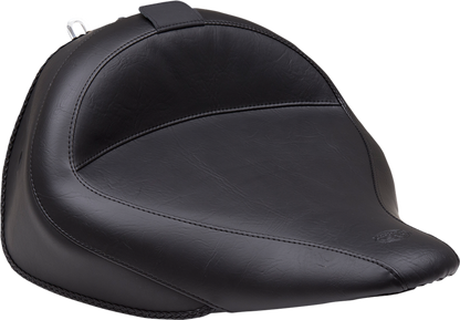 Mustang Wide Solo Seat & Backrest 2005-2017 Harley Softail Deluxe FLSTN 79914