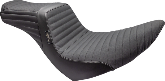 Le Pera Tailwhip Pleated Grip Tape Seat fits 2018-2025 Harley Softail FLSB FXLR