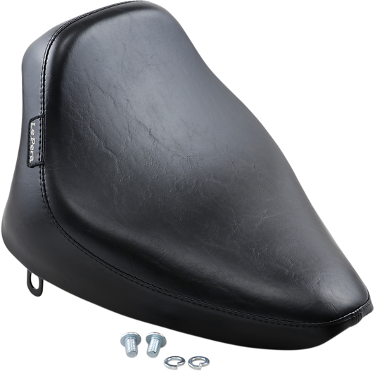 Le Pera Silhouette Deluxe Smooth Solo Seat fits 1984-1999 Harley Softail LN-800