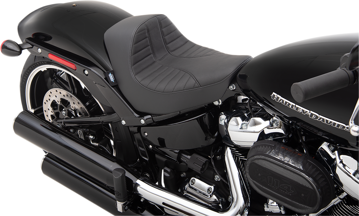 Drag Specialties Scorpion Stitched Solo Seat for 2018-2021 Harley Breakout FXBR