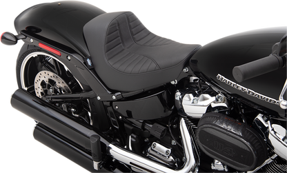Drag Specialties Scorpion Stitched Solo Seat for 2018-2021 Harley Breakout FXBR