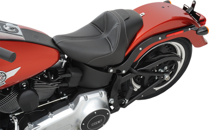 Saddlemen Dominator Gel Solo Seat for 2006-17 Harley Softail Fat Boy Night Train