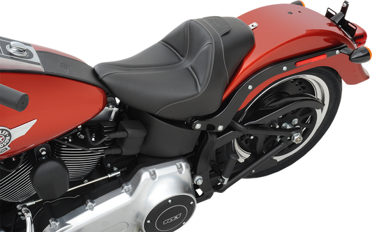 Saddlemen Dominator Gel Solo Seat for 2006-17 Harley Softail Fat Boy Night Train