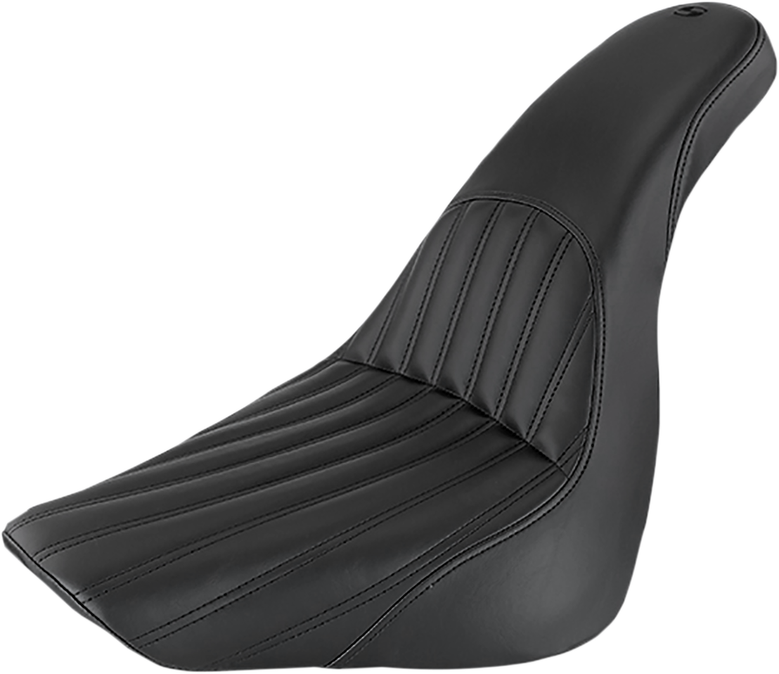 Saddlemen Profiler Ribbed 2-Up Seat 2018-2022 Harley Softail Fat Boy FLFB FLFBS