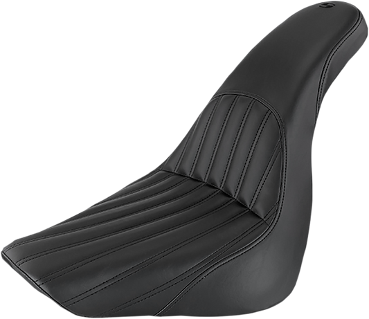 Saddlemen Profiler Ribbed 2-Up Seat 2018-2022 Harley Softail Fat Boy FLFB FLFBS