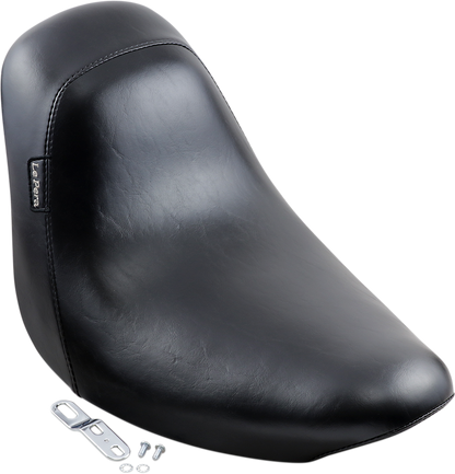 Le Pera Bare Bones Smooth Solo Seat fits 2006-17 Harley Softail Fat Boy Springer