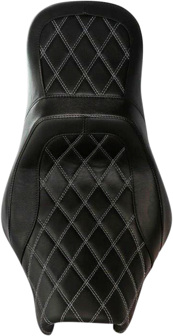 Danny Gray Weekday XL Diamond Air Cell Seat 2008-2024 Harley Touring FLHX FLHR