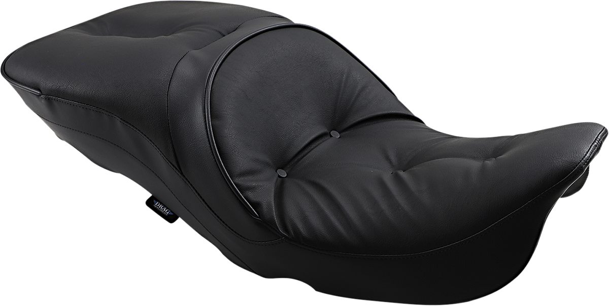 Drag Specialties Pillow Backrest Compatible Seat for 1997-2007 Harley Touring